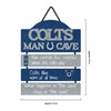 Indianapolis Colts NFL Mancave Sign