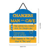 Los Angeles Chargers NFL Mancave Sign