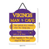 Minnesota Vikings NFL Mancave Sign