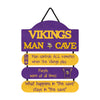 Minnesota Vikings NFL Mancave Sign