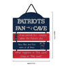 New England Patriots NFL Mancave Sign