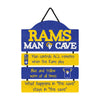 Los Angeles Rams NFL Mancave Sign