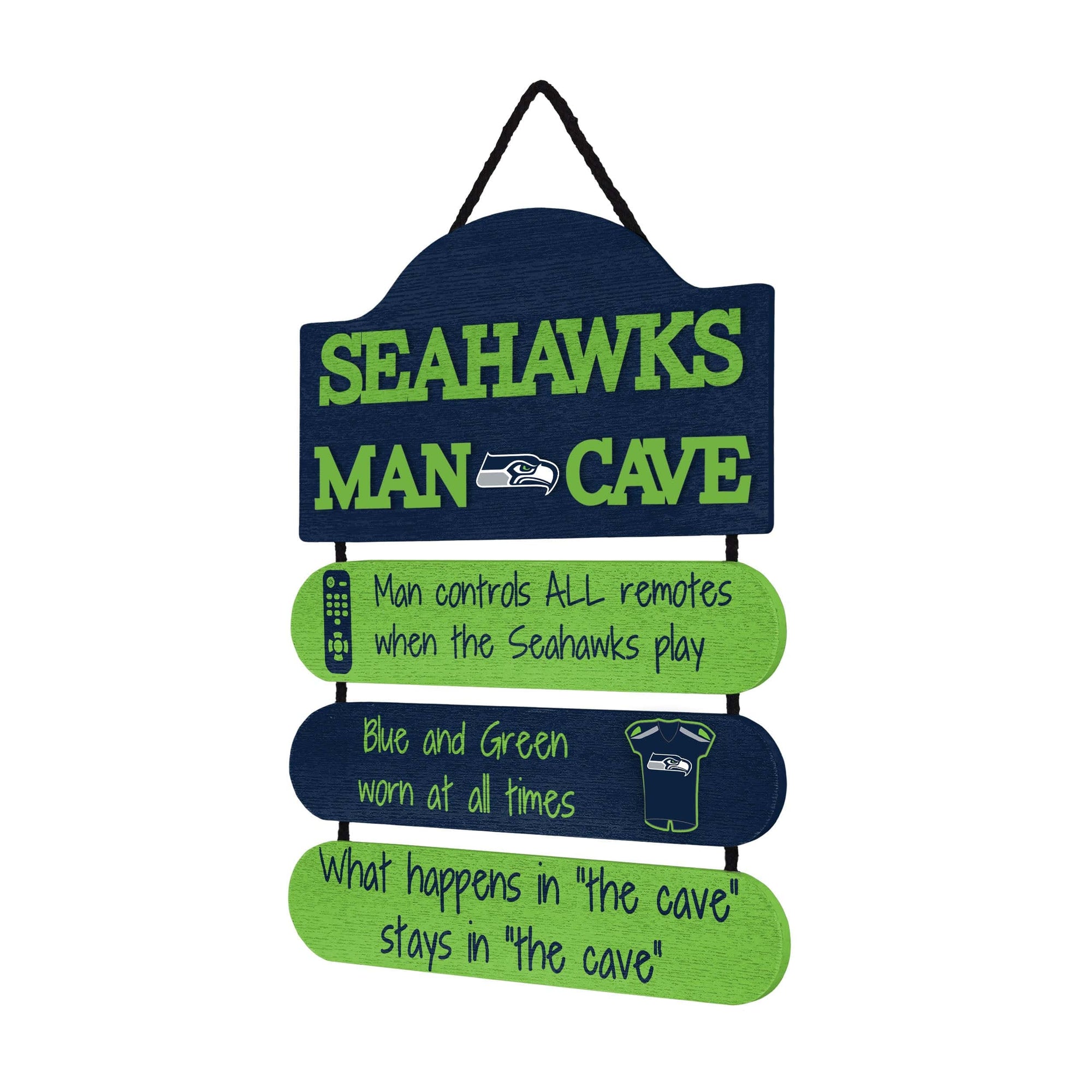 Seattle Seahawks NFL Mancave Sign