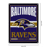 Baltimore Ravens NFL Metal Tacker Wall Sign