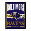 Baltimore Ravens NFL Metal Tacker Wall Sign