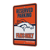 Denver Broncos NFL Road Sign