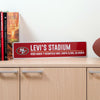 San Francisco 49ers NFL Stadium Street Sign
