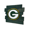 Green Bay Packers NFL Staggered Wood Logo Sign