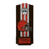 Cleveland Browns NFL Wooden Bottle Cap Opener Sign