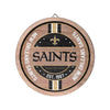 New Orleans Saints NFL Wooden Barrel Sign