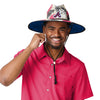Atlanta Braves MLB Floral Printed Straw Hat