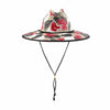 Boston Red Sox MLB Floral Printed Straw Hat
