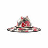 Boston Red Sox MLB Floral Printed Straw Hat