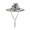 New York Yankees MLB Floral Printed Straw Hat