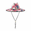 St Louis Cardinals MLB Floral Printed Straw Hat