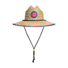 Chicago Cubs MLB Floral Straw Hat
