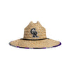 Colorado Rockies MLB Floral Straw Hat