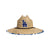 Los Angeles Dodgers MLB Floral Straw Hat