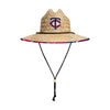 Minnesota Twins MLB Floral Straw Hat