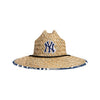 New York Yankees MLB Floral Straw Hat