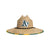 Oakland Athletics MLB Floral Straw Hat