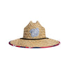 Washington Nationals MLB Floral Straw Hat