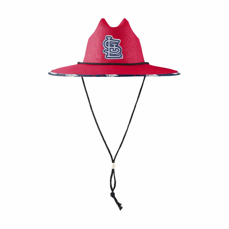 St Louis Cardinals MLB Team Color Straw Hat