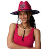 Washington Nationals MLB Team Color Straw Hat