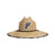 San Antonio Spurs NBA Floral Straw Hat