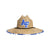 Air Force Falcons NCAA Floral Straw Hat