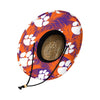 Clemson Tigers NCAA Floral Straw Hat