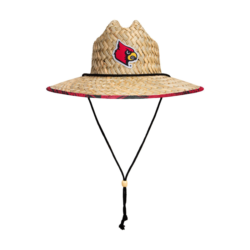 Louisville Cardinals NCAA Floral Straw Hat