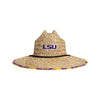 LSU Tigers NCAA Floral Straw Hat