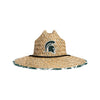 Michigan State Spartans NCAA Floral Straw Hat