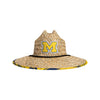 Michigan Wolverines NCAA Floral Straw Hat