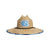 North Carolina Tar Heels NCAA Floral Straw Hat