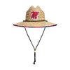 Ole Miss Rebels NCAA Floral Straw Hat