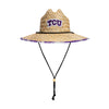 TCU Horned Frogs NCAA Floral Straw Hat