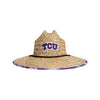 TCU Horned Frogs NCAA Floral Straw Hat