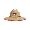 Virginia Tech Hokies NCAA Floral Straw Hat