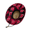 Wisconsin Badgers NCAA Floral Straw Hat