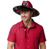 Georgia Bulldogs NCAA Team Color Straw Hat