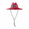 Georgia Bulldogs NCAA Team Color Straw Hat