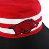 Arkansas Razorbacks NCAA Team Stripe Bucket Hat