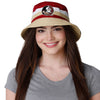 Florida State Seminoles NCAA Team Stripe Bucket Hat