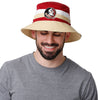 Florida State Seminoles NCAA Team Stripe Bucket Hat