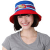 Kansas Jayhawks NCAA Team Stripe Bucket Hat