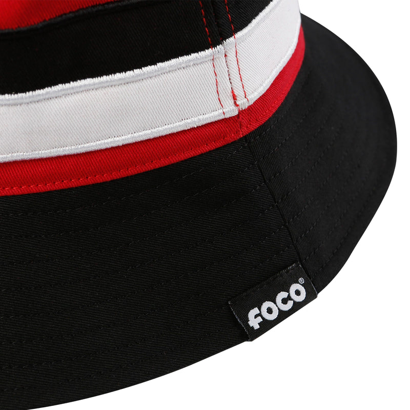 Miami Hurricanes Team Stripe Bucket Hat FOCO