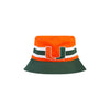 Miami Hurricanes NCAA Team Stripe Bucket Hat