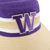 Washington Huskies NCAA Team Stripe Bucket Hat